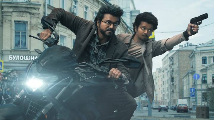 Thalapathy Vijay's film The Greatest of All Time was also full of action. Prabhudeva was also seen in the film along with Thalapathy Vijay.