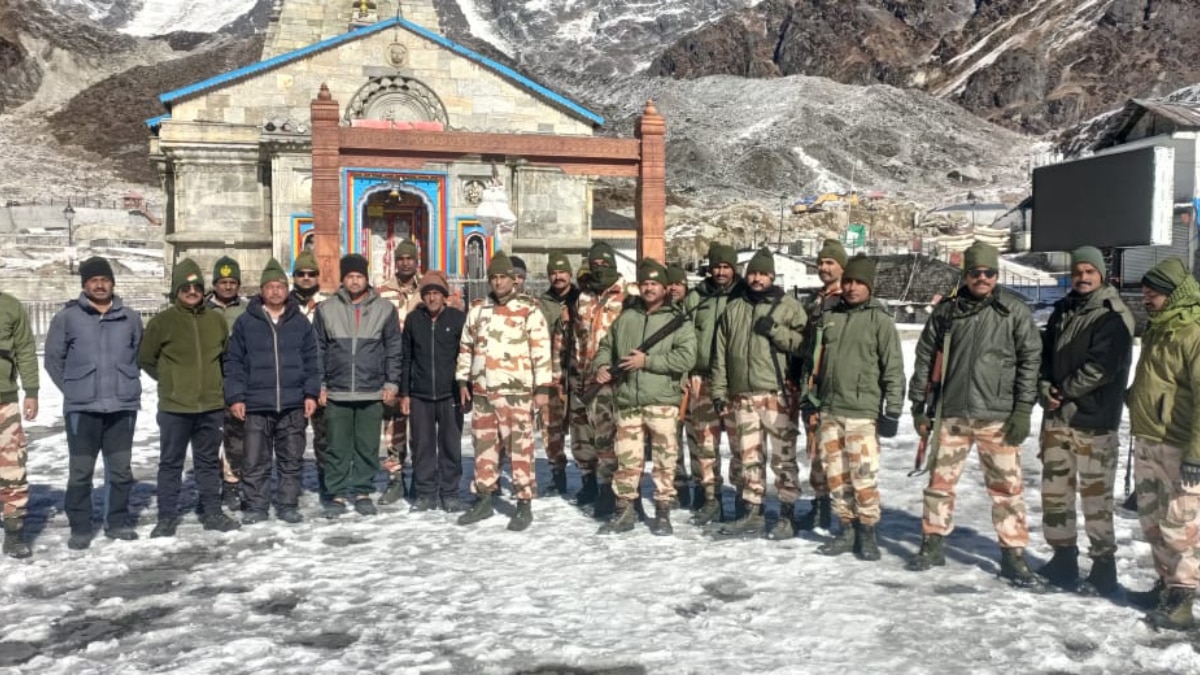 केदारनाथ और बदरीनाथ धाम में सुरक्षा व्यवस्था मजबूत, शीतकाल में ITBP जवानों की तैनाती