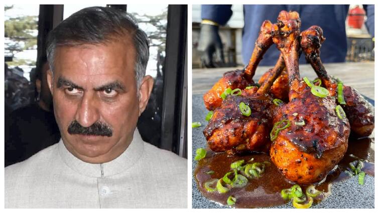 Himachal CM Sukhvinder Singh Sukhu dinner controversy over wild chicken slams BJP 