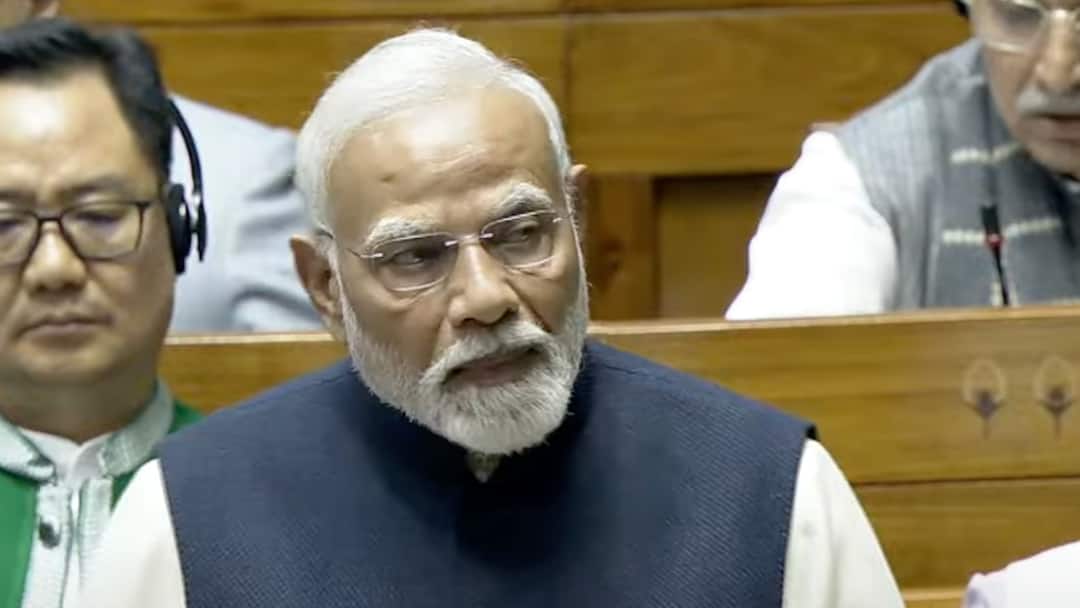 PM Narendra Modi addresses Lok Sabha on Constitution Congress BJP Ambedkar Parliament Winter Session 2024 PM Modi Speech Highlights Congress 'Tasted Constitution’s Blood': PM Modi Slams ‘Sins’ Of Nehru-Gandhi Family In LS Address