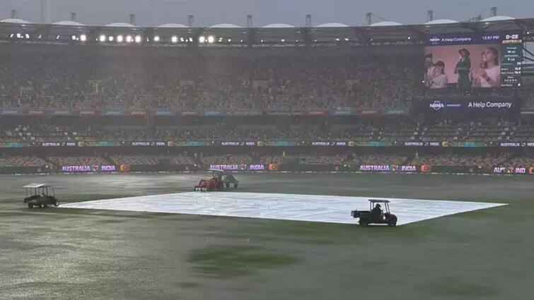 IND vs AUS 3rd Gabba Test Weather report and forecast for remaining four days rain might create problems IND vs AUS 3rd Test Weather: पूरी तरह बारिश में धुल जाएगा गाबा टेस्ट? जानें बाकी चारों दिन कैसा रहेगा मौसम