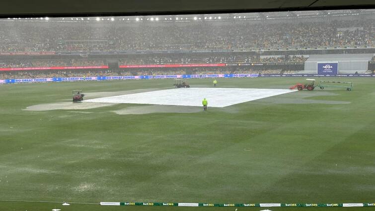 Australia vs India 3rd Test Brisbane match stop heavy rain gabba stage water logging IND vs AUS: குறுக்கே வந்த கெளசிக்காக மழை! இந்தியா - ஆஸ்திரேலிய போட்டிக்கு வழிவிடாத வருணபகவான்!