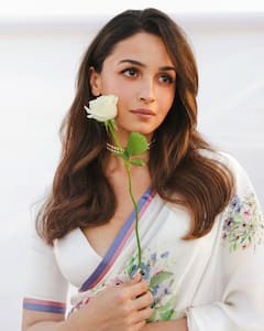 Alia Bhatt: వైట్ శారీలో ఏంజిల్‌లా ఆలియా భట్... దేవకన్య దిగొచ్చినట్టు!