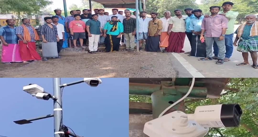 குற்றங்களை குறைக்க கிராம இளைஞர்கள் செய்த வேலை; குவியும் பாராட்டுகள்