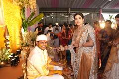 Abhijeet Katke : महाराष्ट्र केसरी आणि हिंदकेसरी पैलवान अभिजीत कटके अडकला लग्नबंधनात, पाहा फोटो