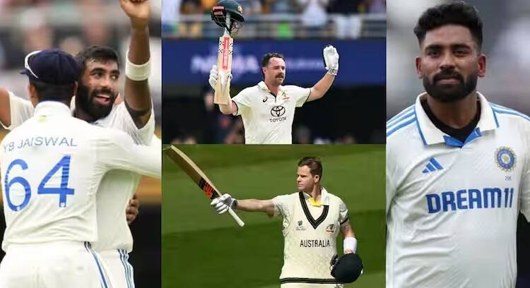IND vs AUS 3rd Test Day 2 Highlights Travis Head Steve Smith five Australia full control IND vs AUS 3rd Test Day 2 Highlights: ગાબા ટેસ્ટનો બીજો દિવસ ટ્રેવિસ હેડ અને સ્મિથના નામે રહ્યો, બેકફૂટ પર ટીમ ઇન્ડિયા