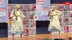 82 साल की महिला ने किया शानदार डांस, चिन चिन चू पर भरे स्टेज लूट ली महफिल, देखें वीडियो