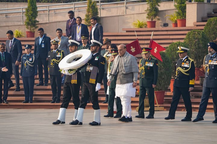 The Union Minister highlighted in a post on X that the country is never going to forget the sacrifice and service of the Indian armed forces and saluted the 'bravery' and 'sacrifice' of the forces for their unwavering courage and patriotism. (Source: PTI)