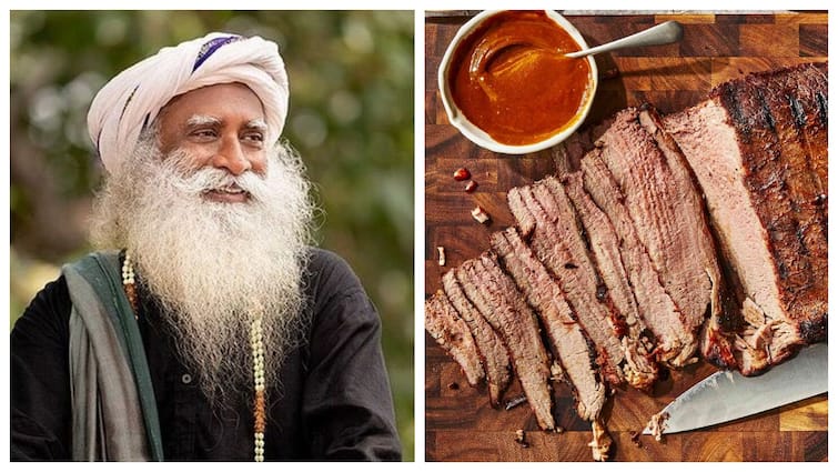 Isha founder Sadhguru on why Vegetarianism is better than non vegetarian அசைவத்தை விட சைவம் பெட்டர்! ஏன் தெரியுமா.. சந்தேகங்களை தீர்க்கும் சத்குரு