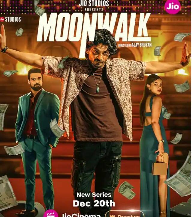 मूनवॉकची कथा दोन चोरांच्या जीवनावर आधारित आहे. या शोमध्ये समीर कोचर, अंशुमन पुष्कर आणि निधी सिंह मुख्य भूमिकेत आहेत. मूनवॉक 20 डिसेंबर 2024 रोजी जिओ सिनेमावर प्रदर्शित होईल.