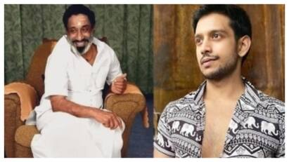 Sivaji Ganesan grandson Dharshan gets engaged சிவாஜி பேரனுக்கு காதும் காதும் வச்ச மாதிரி திடீர்னு நடந்த என்கேஜ்மென்ட் மணமகள் யார் தெரியுமா?