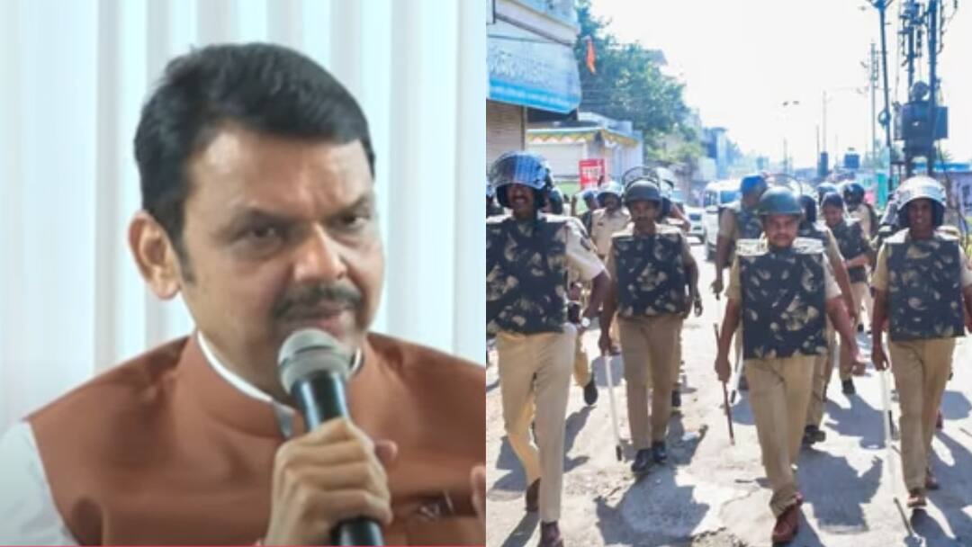 Devendra Fadnavis: परभणी हिंसाचारप्रकरणात आकसबुद्धीने कारवाई किंवा कोम्बिंग ऑपरेशन नको, पण दगडफेक करणाऱ्यांवर कठोर कारवाई करा; देवेंद्र फडणवीसांचा पोलिसांना आदेश CM Devendra Fadnavis on Parbhani violence after vandalising of a replica of the Indian Constitution and Beed sarpanch Santosh Deshmukh death Devendra Fadnavis: परभणी हिंसाचारप्रकरणात आकसबुद्धीने कारवाई किंवा कोम्बिंग ऑपरेशन नको, पण दगडफेक करणाऱ्यांवर कठोर कारवाई करा; देवेंद्र फडणवीसांचा पोलिसांना आदेश