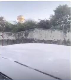 अजमेर का ठंड का कहर,गाड़ी के ऊपर जमी बर्फ की परत | ABP NEWS SHORTS