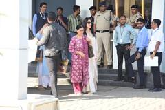 Katrina Kaif Returns To Mumbai After Visiting Shirdi Sai Baba Temple With Vicky Kaushal’s Mom, See Pics