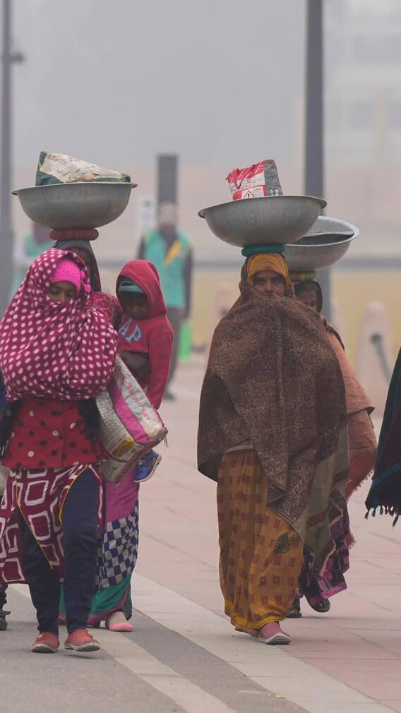 दिल्ली में सर्दी ने पकड़ी रफ्तार, तापमान 3.5 डिग्री तक पहुंचा, लोगों की दी गई ये सलाह