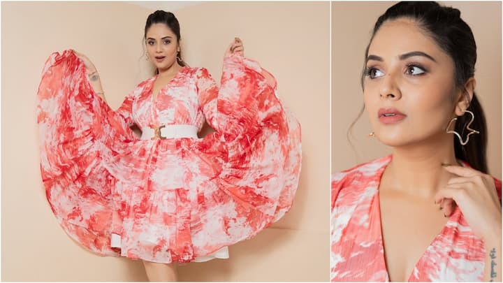 Sreemukhi Latest Photos : శ్రీముఖి తన లేటెస్ట్ ఫోటోలను ఇన్​స్టాలో షేర్ చేసింది. బుల్లిగౌన్ వేసుకుని ఫోటోలకు క్యూట్​గా ఫోజులిచ్చింది.