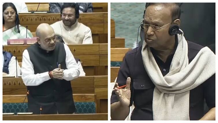 DMK MP TR Baalu wants JPC on one nation one Election AMIT Shah reacts in parliament debate 