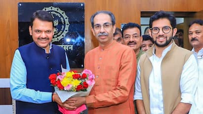 Maharashtra News Uddhav Thackeray Meets CM Devendra Fadnavis In Nagpur Aaditya Thackeray Shiv Sena UBT BJP Maharashtra: Uddhav Thackeray Meets CM Devendra Fadnavis In Nagpur, Aaditya Calls It ‘Step Towards…’