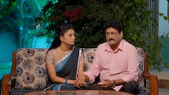 Satyabhama Serial Today December 17 Highlights :   MLAగా పోటీ చేస్తానని మహదేవయ్యకి షాక్ ఇచ్చిన సత్య.. క్రిష్ దారెటు  -  సత్యభామ డిసెంబరు 17 ఎపిసోడ్ హైలెట్స్!