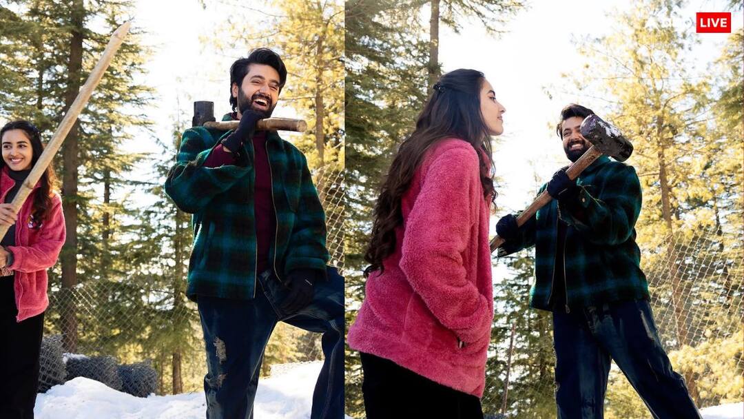 उत्कर्ष शर्मा पर सिमरत कौर ने उठाया डंडा, गदर के 'हथौड़े' से मिला जवाब utkarsh sharma simrat kaur masti actor respond with gadar hammer उत्कर्ष शर्मा पर सिमरत कौर ने उठाया डंडा, गदर के 'हथौड़े' से मिला जवाब