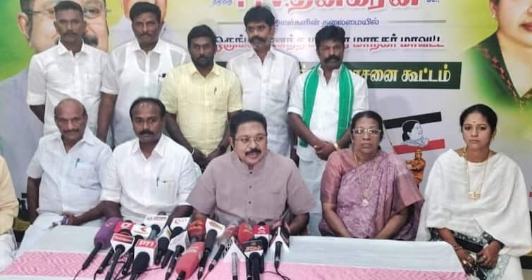 TTV dhinakaran says bjp intention is to work as a united admk ஒன்றுபட்ட அதிமுகவாக செயல்பட வேண்டும் என்பதே பாஜகவின் எண்ணமாக இருக்கிறது - தினகரன்