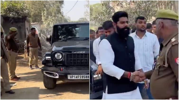 Azamgarh Cop Salutes Local Leader In Viral Video, Suspended For 'Breach Of Conduct'