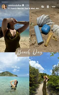 रिवीलिंग ड्रेस पहन समुद्र किनारे मौज-मस्ती करती दिखीं सारा तेंदुलकर, तस्वीरों ने बढ़ाया इंटरनेट का पारा