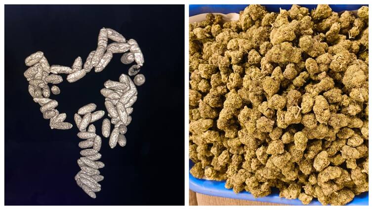 Chennai Airport Seizure Cocaine Ganja and Gold confiscated by Air Customs officials லோகேஷ் கனகராஜ் படத்தையே மிஞ்சிடுவாங்க போல.. சென்னை விமான நிலையத்தில் போதைப்பொருள் கடத்தல்!