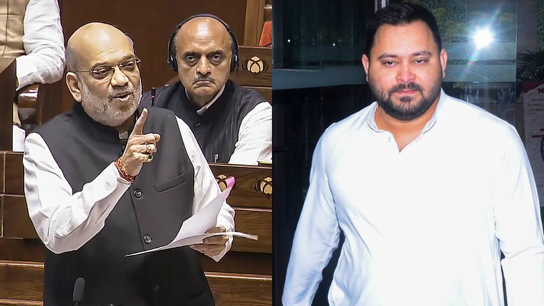 Ambedkar Ambedkar Ambedkar It Has Become Fashion Tejashwi Yadav Attacks on Amit Shah 'आंबेडकर, आंबेडकर, आंबेडकर… एक फैशन हो गया है', अमित शाह के इस बयान पर भड़के तेजस्वी यादव
