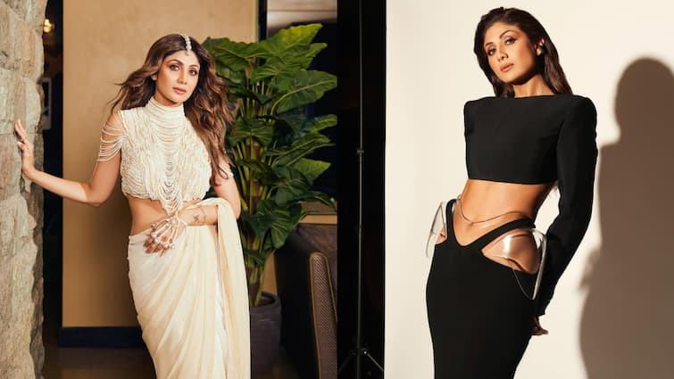 From Classic Gowns To Fusion Sarees: Check Out Shilpa Shetty's 6 Best Looks Of 2024