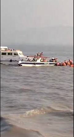 Gateway Of India : गेटवे ऑफ इंडियाजवळ प्रवासी बोट बुटाली, अनेकजण अडकल्याची भीती