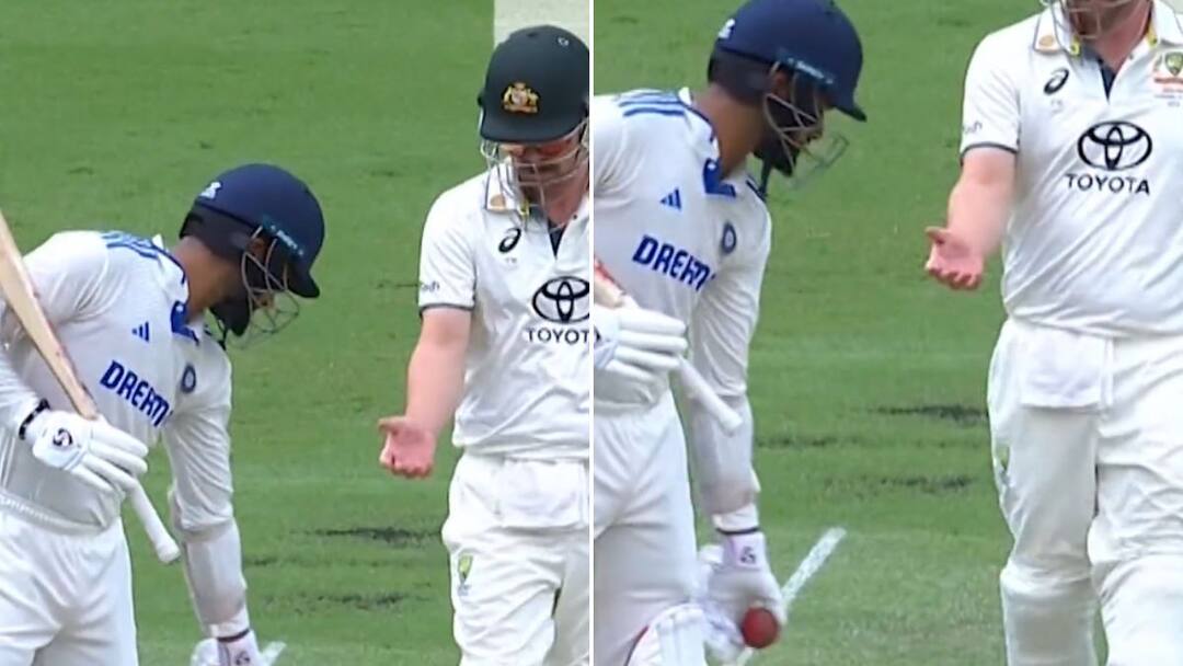 Akash Deep Apologises Says Sorry To Travis Head After Hilarious On Field Exchange On Day 5 Of IND vs AUS Gabba Test Akash Deep Apologises To Travis Head After Hilarious On-Field Exchange On Day 5 Of IND vs AUS Gabba Test | WATCH