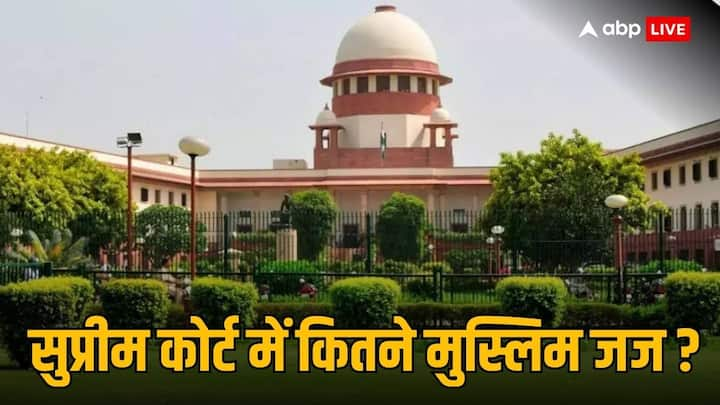 Muslim Judges in Supreme Court: सुप्रीम कोर्ट में सेवा देने वाले 196 सेवानिवृत्त और 28 वर्तमान न्यायाधीशों और मुख्य न्यायाधीशों में से 7.5% मुस्लिम रहे हैं. इनमें से चार ही सीजेआई तक पहुंचे हैं.