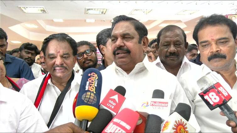 Edappadi Palanisami says Amit Shah issue Jayakumar opinion is my opinion - tnn அமித்ஷா குறித்த கேள்வி, 