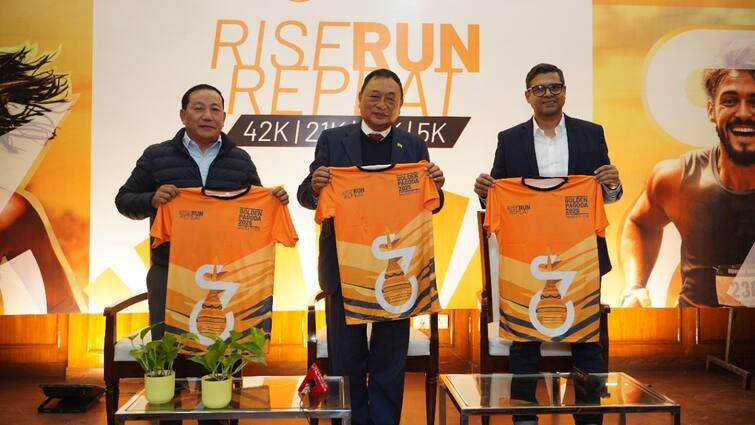अरुणाचल में होने जा रहा गोल्डन पगोडा मैराथन 2025, इनाम के तौर पर दिए जाएंगे कुल 36 लाख Golden Pagoda Marathon 2025 is being hosted in Namsai on 9 Feb 2025 अरुणाचल में होने जा रहा गोल्डन पगोडा मैराथन 2025, इनाम के तौर पर दिए जाएंगे कुल 36 लाख