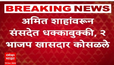 Special Report On BJP and Congress Rada : अमित शाहांवरुन संसदेत धक्काबुक्की, 2 भाजप खासदार कोसळले