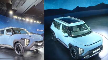 Kia Syros revealed in India- Where does this boxy SUV fit in Kia Syros: அறிமுகமானது கியா சிரோஸ் முன்பதிவு எப்போது? சிறப்புகள் என்னென்ன?
