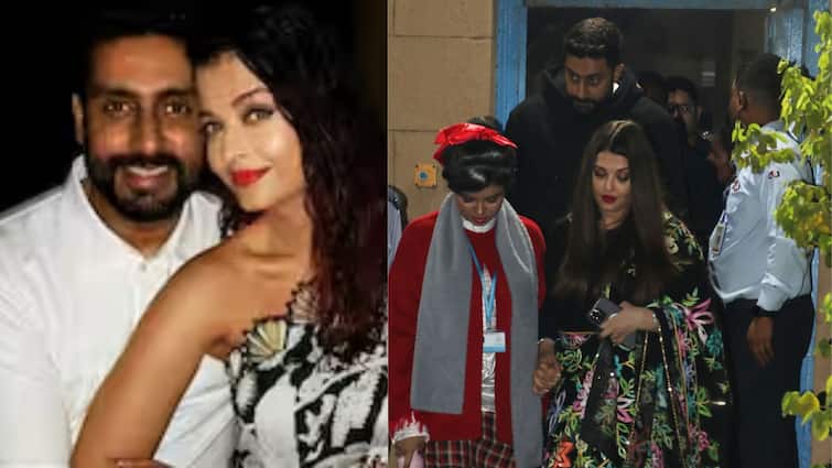 Aishwarya Rai Bachchan and Abhishek Bachchan together for Aaradhya school program Entertainment News Bollywood Abhishek-Aishwarya: আরাধ্যার জন্যই? একসঙ্গে এলেন, পাশাপাশি বসে মেয়ের অনুষ্ঠান দেখলেন অভিষেক-ঐশ্বর্য্য