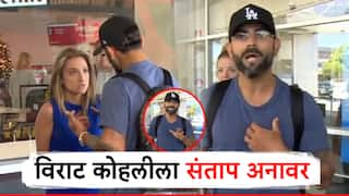 virat kohli hated argument with australian tv reporter angry over family children filming