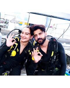 Sonakshi Sinha And Zaheer Iqbal Dive Into Adventure At Australia’s Great Barrier Reef, PICS