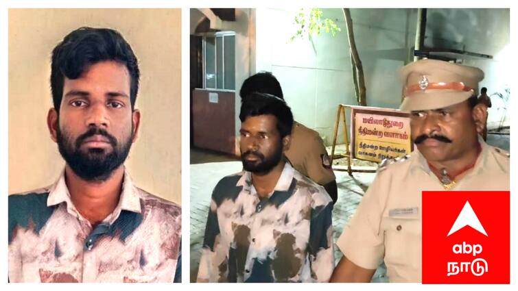 Mayiladuthurai district pocso court Imprisonment child harassment tnn 9 வயது சிறுமிக்கு பாலியல் தொல்லை - குற்றவாளிக்கு 10 ஆண்டுகள் கடுங்காவல் தண்டனை