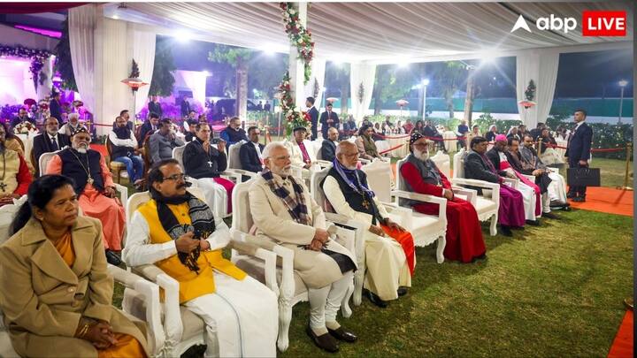 पीएम मोदी ने क्रिसमस सेलिब्रेशन की तस्वीरें अपने ऑफिशियल एक्स हैंडर पर शेयर की, जिसमें वह केंद्रीय मंत्री जॉर्ज कुरियन के साथ थे.