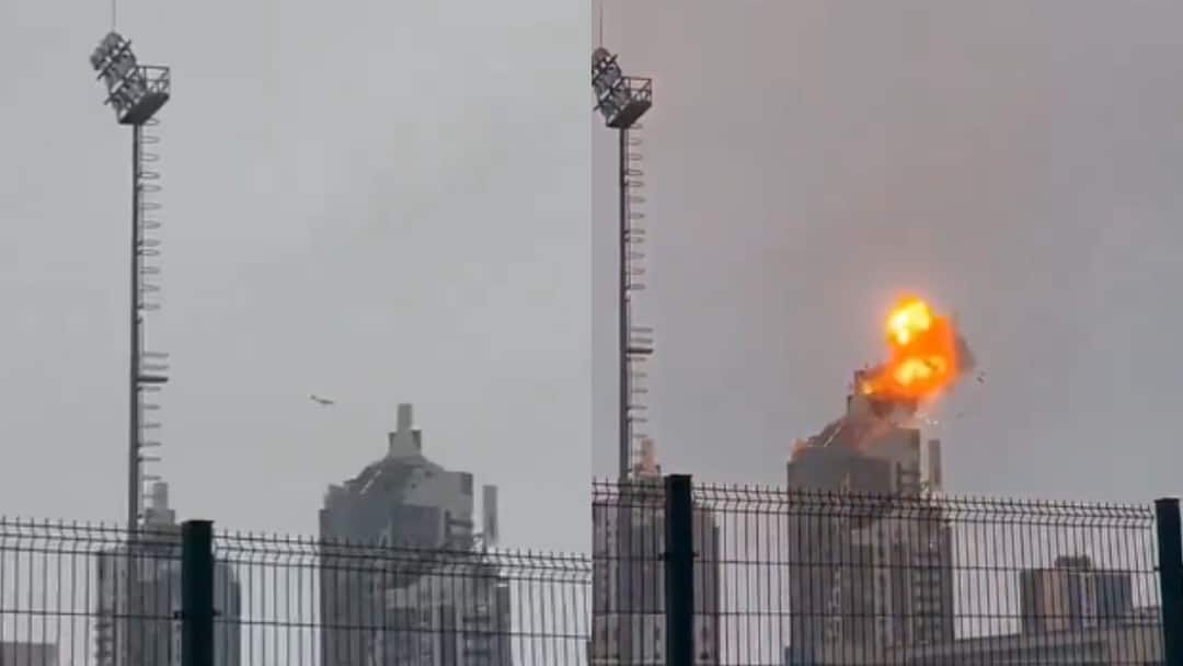 Kazan Drone Attack: रूस के कजान में 9/11 जैसा हमला, तीन इमारतों पर ड्रोन अटैक russia attack like 9 11 in kazan drone hits three buildings by Ukraine Kazan Drone Attack: रूस के कजान में 9/11 जैसा हमला, तीन इमारतों पर ड्रोन अटैक