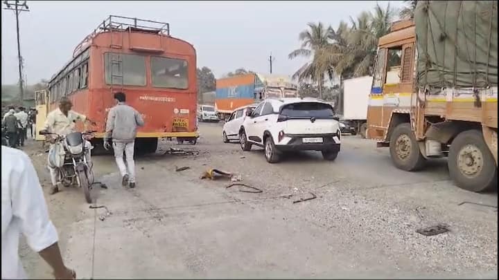 अहिल्यानगर जिल्ह्यातील कोपरगाव शिवारातील ही घटना घडली आहे. मात्र हा अपघात नेमका कसा झाला हे अद्याप कळू शकलेले नाही.