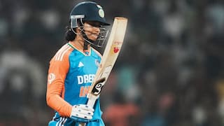 Stylish opener Smriti Mandhana creats  world record by a 50-plus score for the fifth time in as many innings