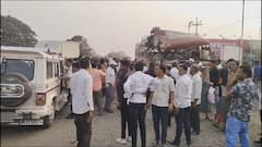 Accident News: अहिल्यानगर- मनमाड महामार्गावर एसटी बस आणि कंटेनरचा भीषण अपघात; अनेक प्रवासी जखमी