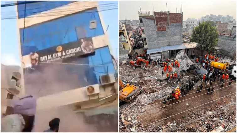 Moments Before Mohali Building Collapse Caught On Video As Rescuers Race Against Time