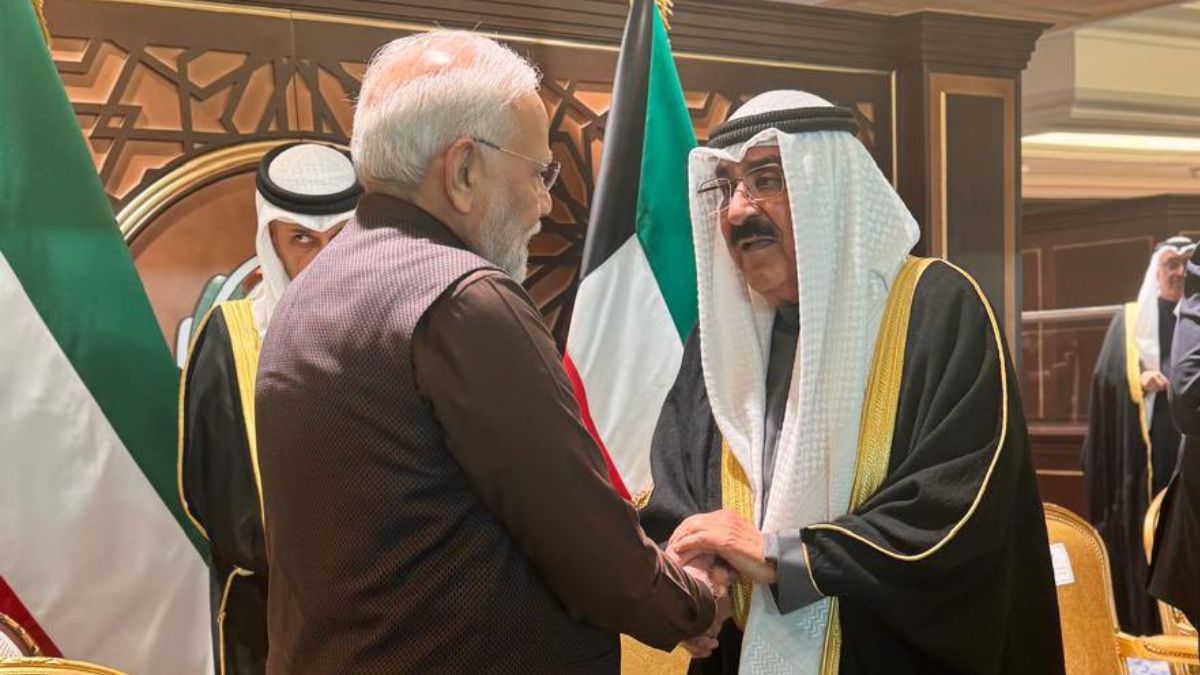 Modi In Kuwait: PM Meets Emir, Attends Arabian Gulf Cup Opening Ceremony