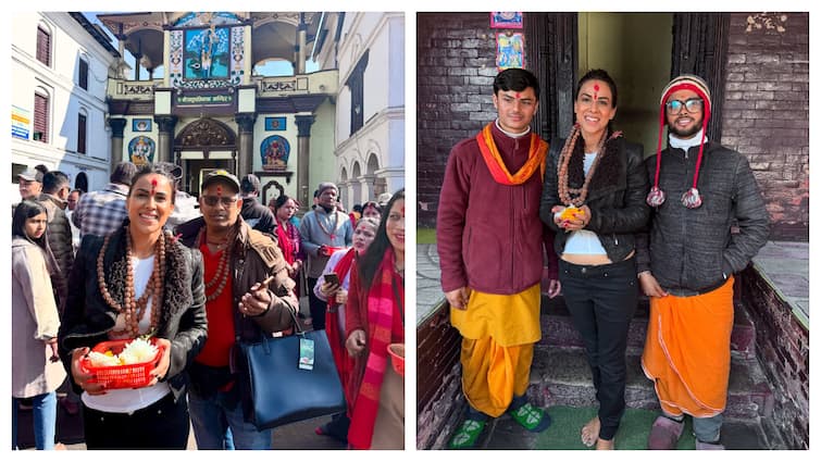 Nia Sharma Seeks Blessings At Pashupatinath Temple In Kathmandu. See Pics