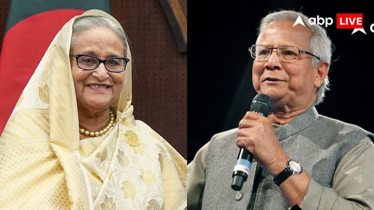 ministry of external affairs said bangladesh made a request regarding sheikh hasina PM Modi-Yunus Meeting: શું ભારત શેખ હસીનાને બાંગ્લાદેશ પાછા મોકલશે? abp ન્યૂઝના પ્રશ્નનો વિદેશ મંત્રાલયે આપ્યો જવાબ